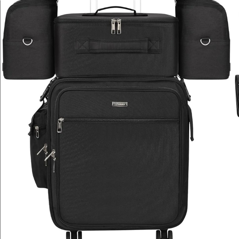 Rolling makeup case. Lightly used.